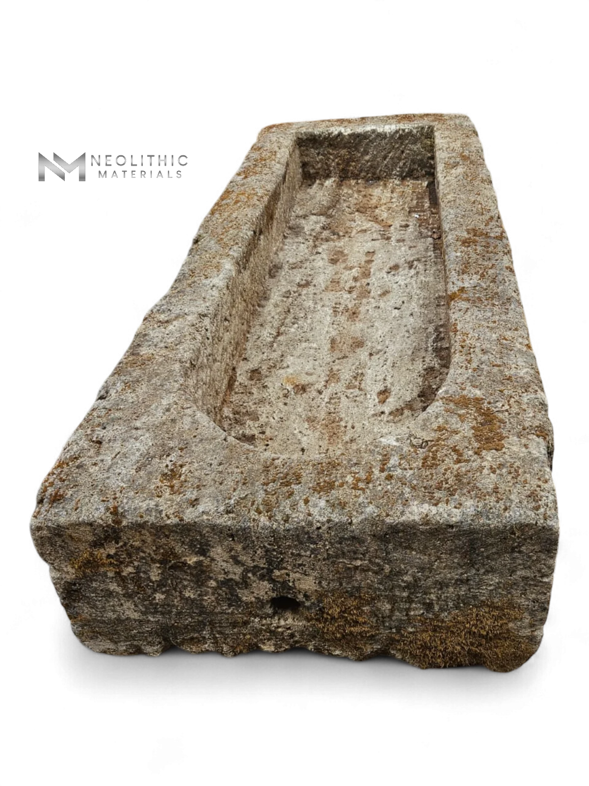 French Antique 19th Century Limestone Trough - Image 6